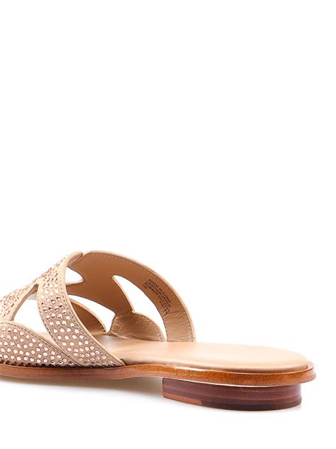 annalee slide michael kors|MICHAEL Michael Kors Annalee Slide Sandal .